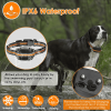 2-in-1 Dog GPS Fence Tracker Wireless GPS Dog Fence GPS Dog Collar with 32-2887FT Radius IPX6 Waterproof