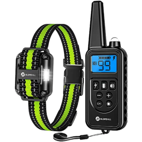 Waterproof Dog Training Collar with Remote Beep, Vibration, Shock, and Light Modes Keypad Lock for Dogs