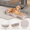 Supportive Orthopedic Dog Mattress with Memory Foam – Large Size