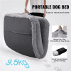 VEVOR Human Dog Bed – 72"x48"x10" Extra Large Washable Bed for Adults & Pets, Soft PV Velvet