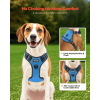 VEVOR Dog Harness for Large Dogs No Pull Adjustable Dog Vest Pet Harness with Leash