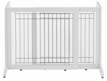 Cool Breeze Freestanding Pet Gate (Size: Small)