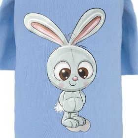 Cutie Dog Tee Collection (Size: S, Color: Baby Blue Bunny)