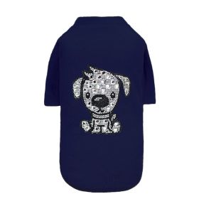 Doggie Sleeved Tee (Size: XXS, Color: Navy)