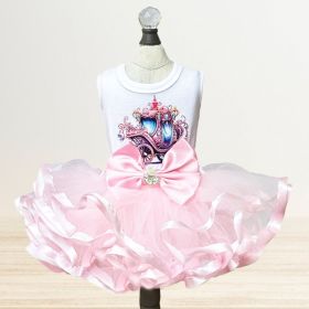 Goddess Dog Tutu Dress Collection (Size: L, Color: Freya)