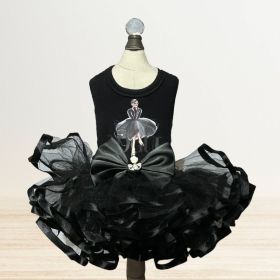 Goddess Dog Tutu Dress Collection (Size: L, Color: Selene)
