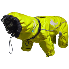 Helios Weather-King Ultimate Windproof Full Bodied Pet Jacket (Size: Large, Color: Yellow.)