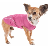 Pet Life Active 'Pull-Rover' Premium 4-Way Stretch Two-Toned Performance Sleeveless Dog T-Shirt Tank Top Hoodie