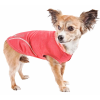 Pet Life Active 'Pull-Rover' Premium 4-Way Stretch Two-Toned Performance Sleeveless Dog T-Shirt Tank Top Hoodie
