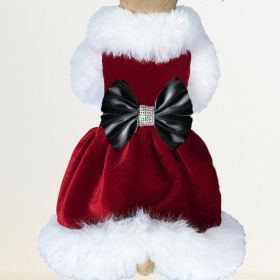 Santa Baby Dog Dress (Size: XXS)