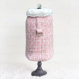 Annabella Dog Coat (Size: S, Color: Pearl)