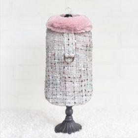 Annabella Dog Coat (Size: S, Color: Whisper)