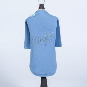 Baby Dog Tee (Size: XXS, Color: Blue.)