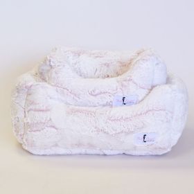Whisper Dog Bed (Size: SM, Color: Baby Pink)