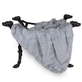 Bella Dog Blanket (Size: SM, Color: Silver.)