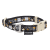 Touchdog 'Caliber' Designer Embroidered Fashion Pet Dog Leash And Collar Combination