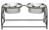 Butterfly Double Elevated Dog Feeder