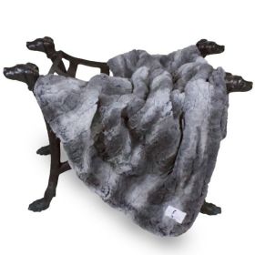 Deluxe Dog Blankets (Size: SM, Color: Chinchilla)