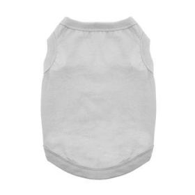 Cotton Dog Tank (Size: X-Small, Color: Glacier Gray)