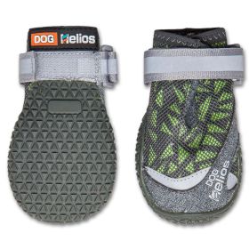 Dog Helios 'Surface' Premium Grip Performance Dog Shoes (Color: Green., Sizing: small)