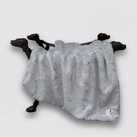 Dolce Vita Dog Blankets (Size: SM, Color: Sterling)