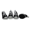 Extreme-Skater Canvas Casual Grip Pet Sneaker Shoes - Set Of 4