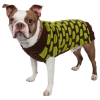 Fashion Weaved Heavy Knit Designer Ribbed Turtle Neck Dog Sweater