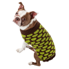 Fashion Weaved Heavy Knit Designer Ribbed Turtle Neck Dog Sweater