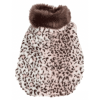 Pet Life Luxe 'Furracious' Cheetah Patterned Mink Dog Coat Jacket