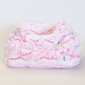 Whisper Dog Bed (Size: SM, Color: Fuchsia)