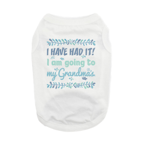 Going To Grandma's Dog Tank Top (Size: X-Large)