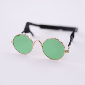 Pet Sunglasses (Color: Green.)