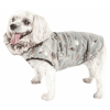 Pet Life Luxe 'Gold-Wagger' Gold-Leaf Designer Fur Dog Jacket Coat