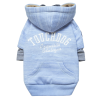 Touchdog Hampton Beach Designer Ultra Soft Sand-Blasted Cotton Pet Dog Hoodie Sweater