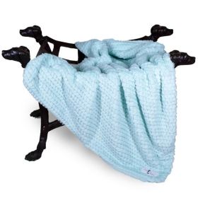 Paris Dog Blankets (Size: LG, Color: Ice)