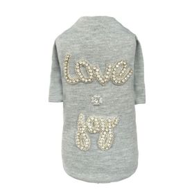 Love n Joy Tee (Size: L, Color: Grey)
