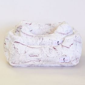 Whisper Dog Bed (Size: SM, Color: Merlot)