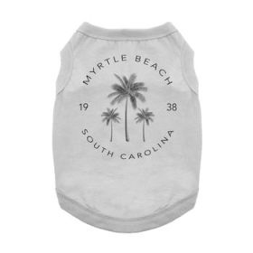 Myrtle Beach, SC Dog Tank Top (Size: 3X-Large)