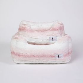 Cashmere Dog Bed (Size: SM, Color: Pink Angora)