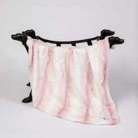 Cashmere Dog Blankets (Size: SM, Color: Pink Angora)