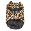 Pet Life Luxe 'Poocheetah' Ravishing Designer Spotted Cheetah Patterned Mink Fur Dog Coat Jacket