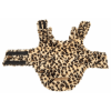 Pet Life Luxe 'Poocheetah' Ravishing Designer Spotted Cheetah Patterned Mink Fur Dog Coat Jacket