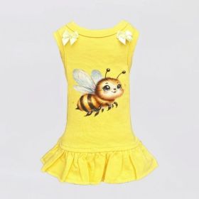 Queen Bee Dog Dress (Size: XX-Small)