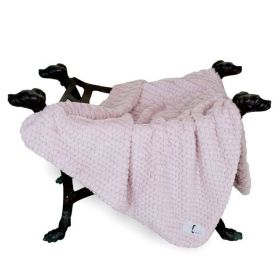 Paris Dog Blankets (Size: Throw, Color: Rosewater)