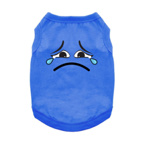 Sad Face Dog Tank (Size: X-Small)