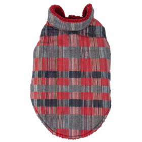 Pet Life 'Scotty' Tartan Classical Plaided Insulated Dog Coat Jacket (Size: Medium)