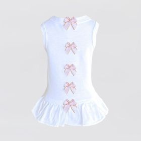 Summer Dreams Dog Dress (Size: XX-Small, Color: White.)