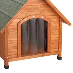 Premium Plus A Frame Dog House Door Flap (Size: Medium)