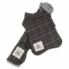 Touchdog 2-in-1 Plaid Dog Jacket with Reversible Mat