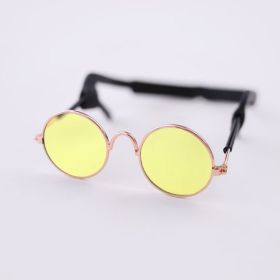 Pet Sunglasses (Color: Yellow.)